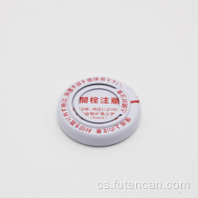 Kovové lisovací víčka